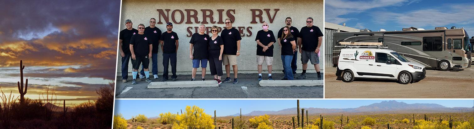 Owners at Norris RV in Casa Grande Near Phoenix Arizona